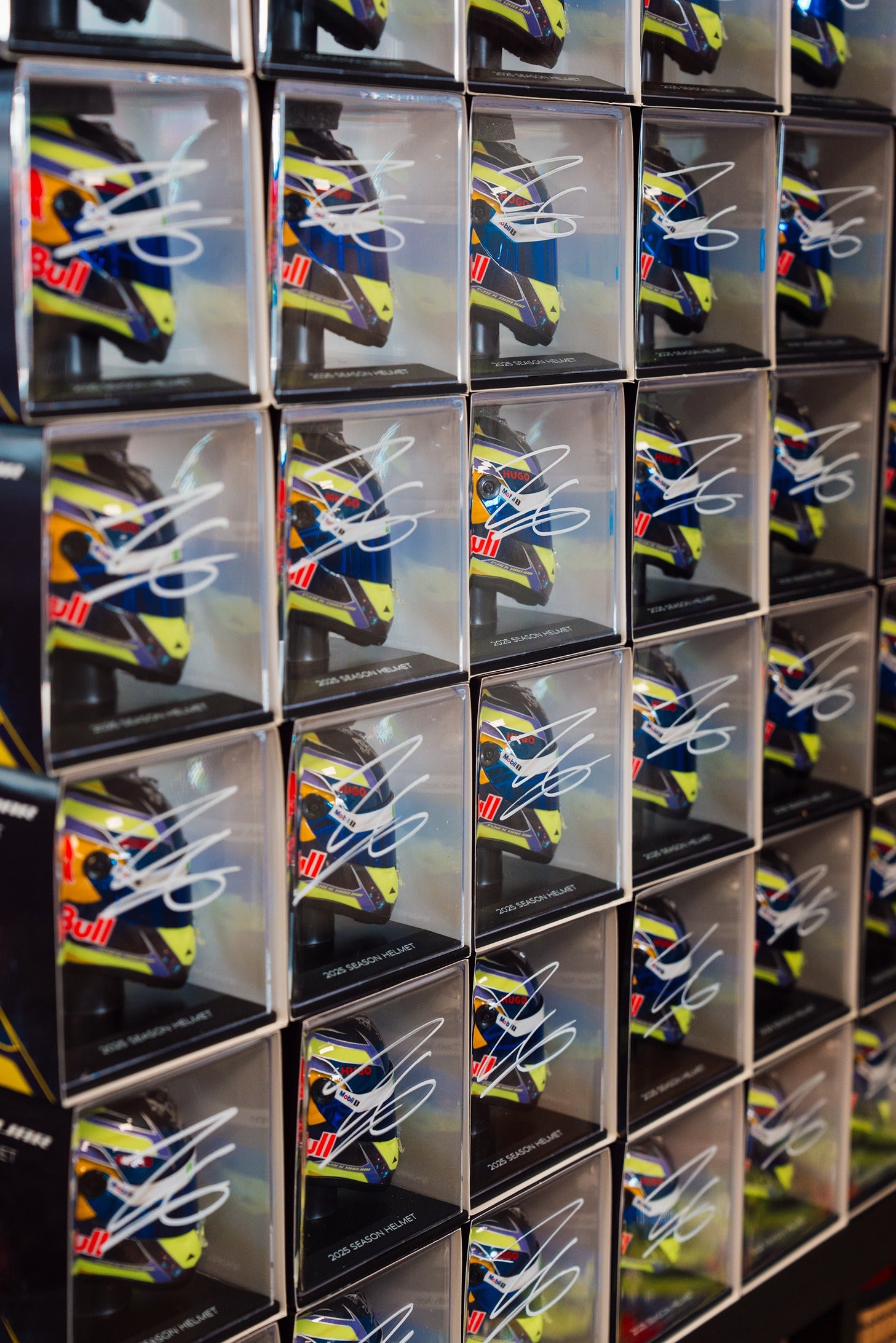 MINI HELMET FIRST EDITION SIGNED 1:4 SCALE