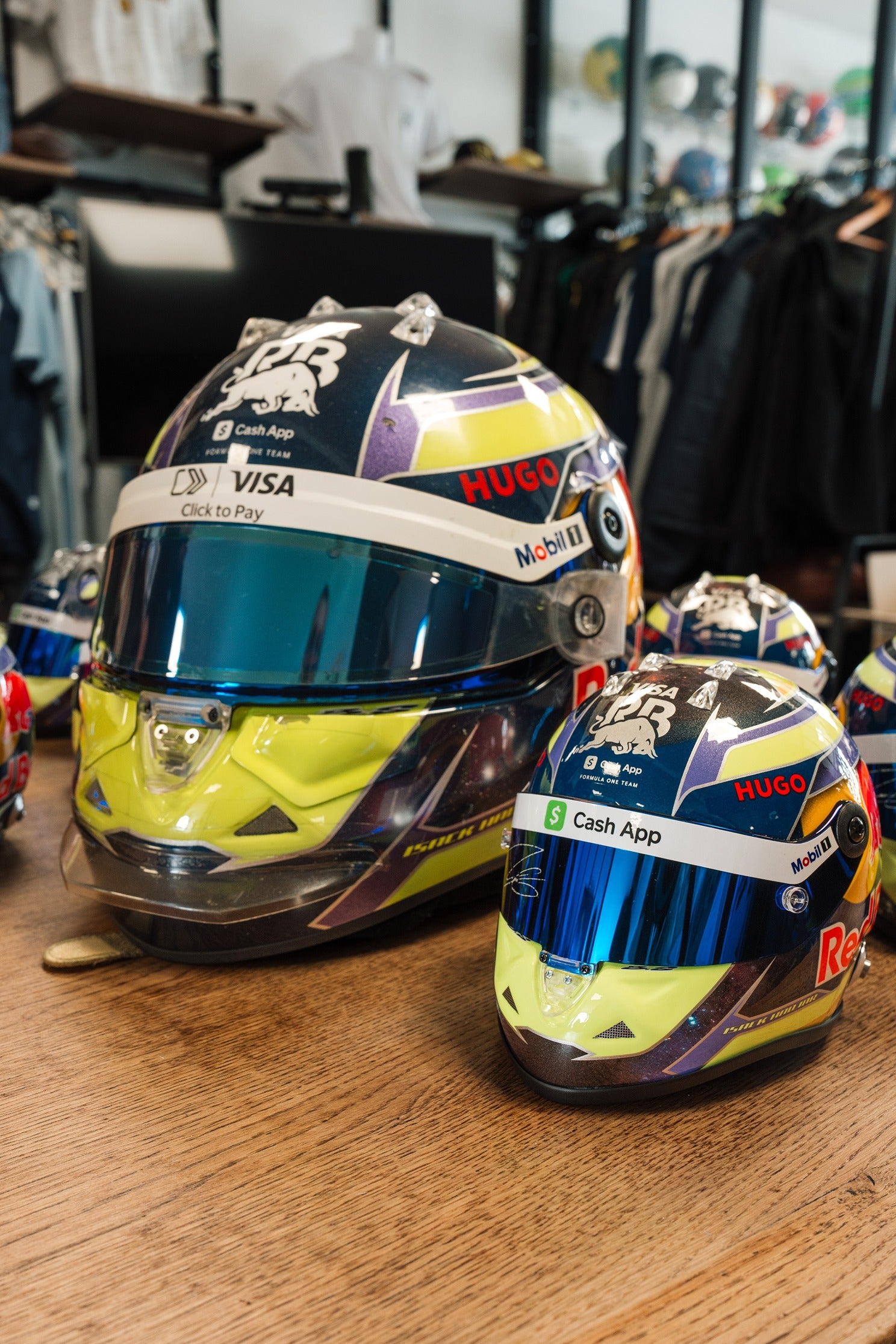 MINI HELMET FIRST EDITION SIGNED 1:2 SCALE