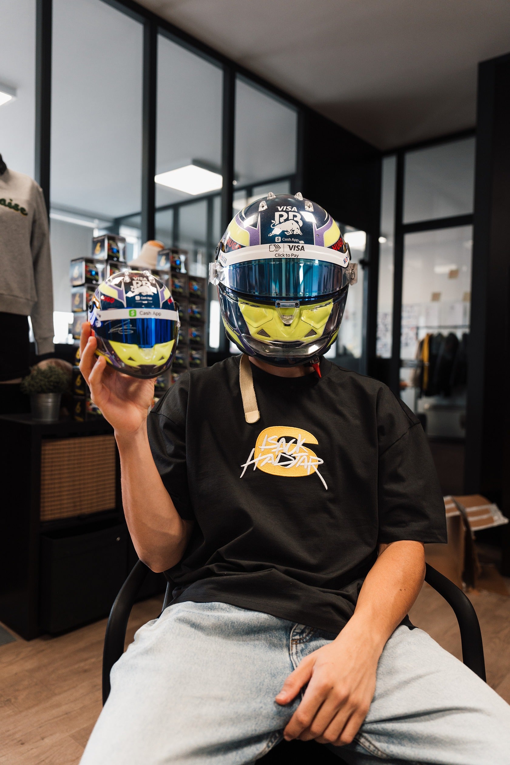 MINI HELMET FIRST EDITION SIGNED 1:2 SCALE