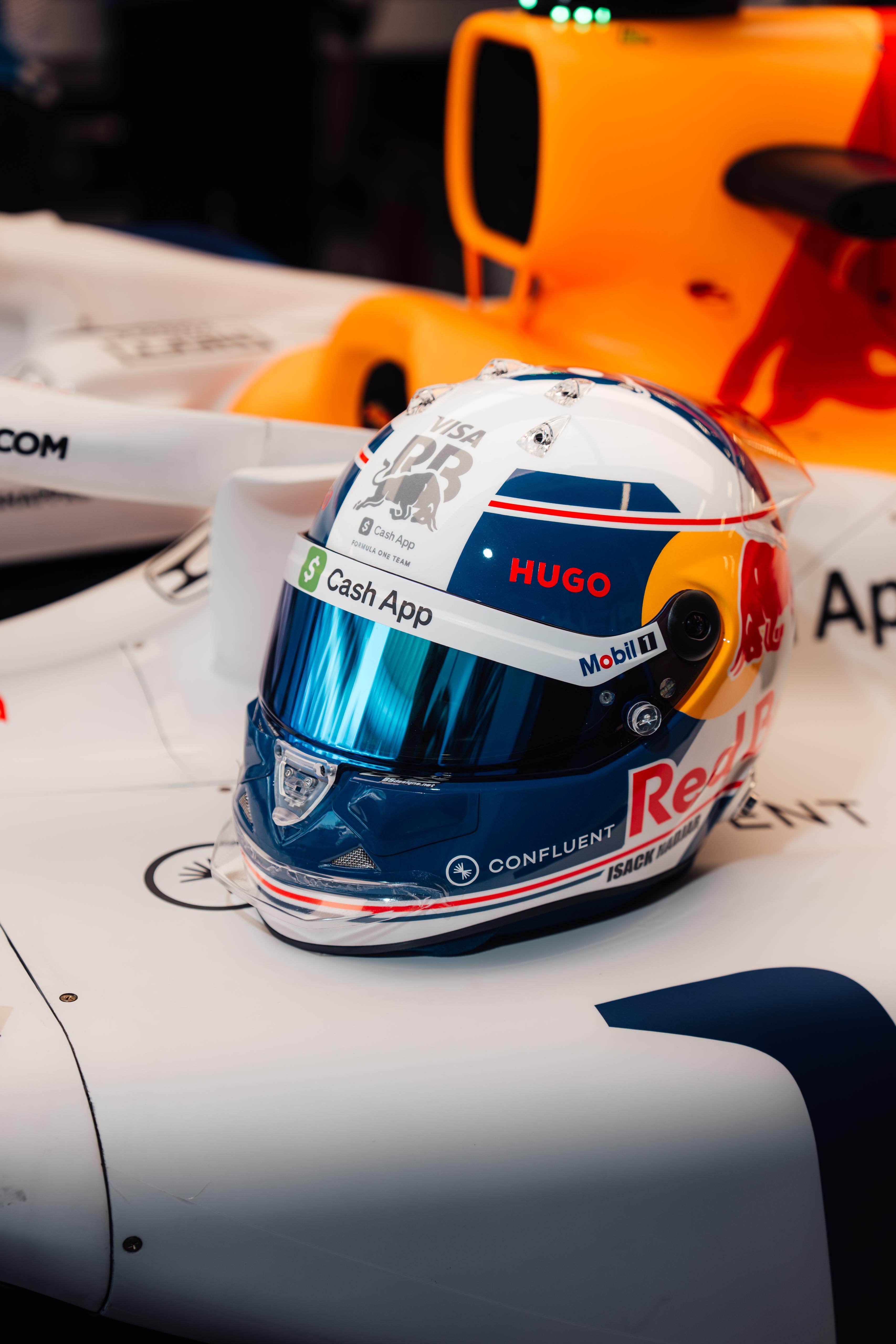 MINI-HELMET 1:4 SCALE SIGNED - MEXICAN GP 2025 - TRIBUTE TO ALAIN PROST 1990 RACE