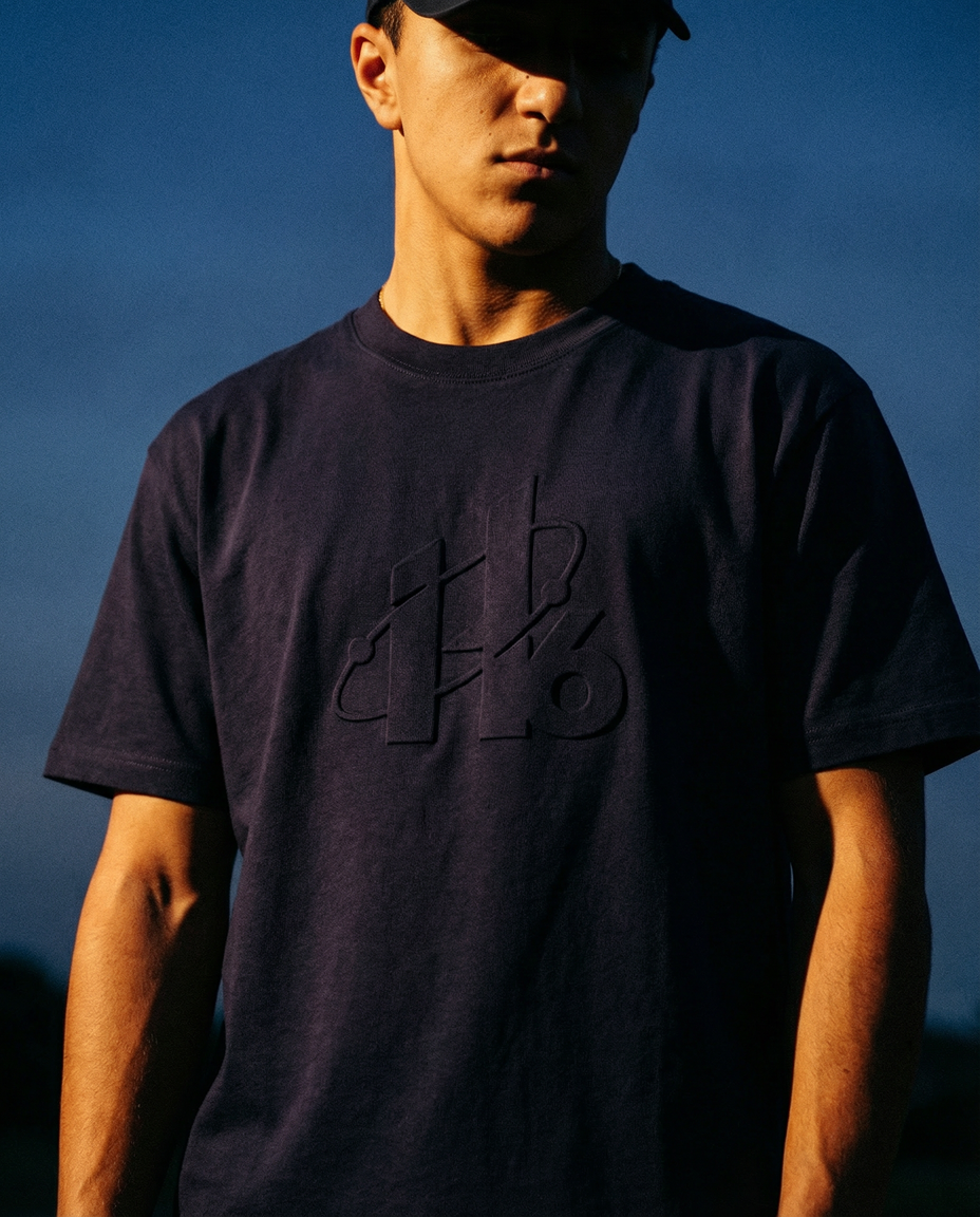 Isack Hadjar IH6 Embossed Logo - Navy