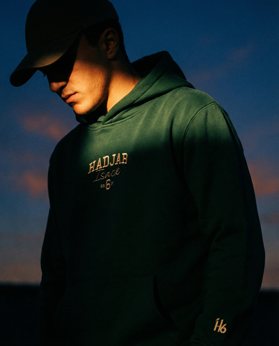 Isack Hadjar Fan Hoodie - Green