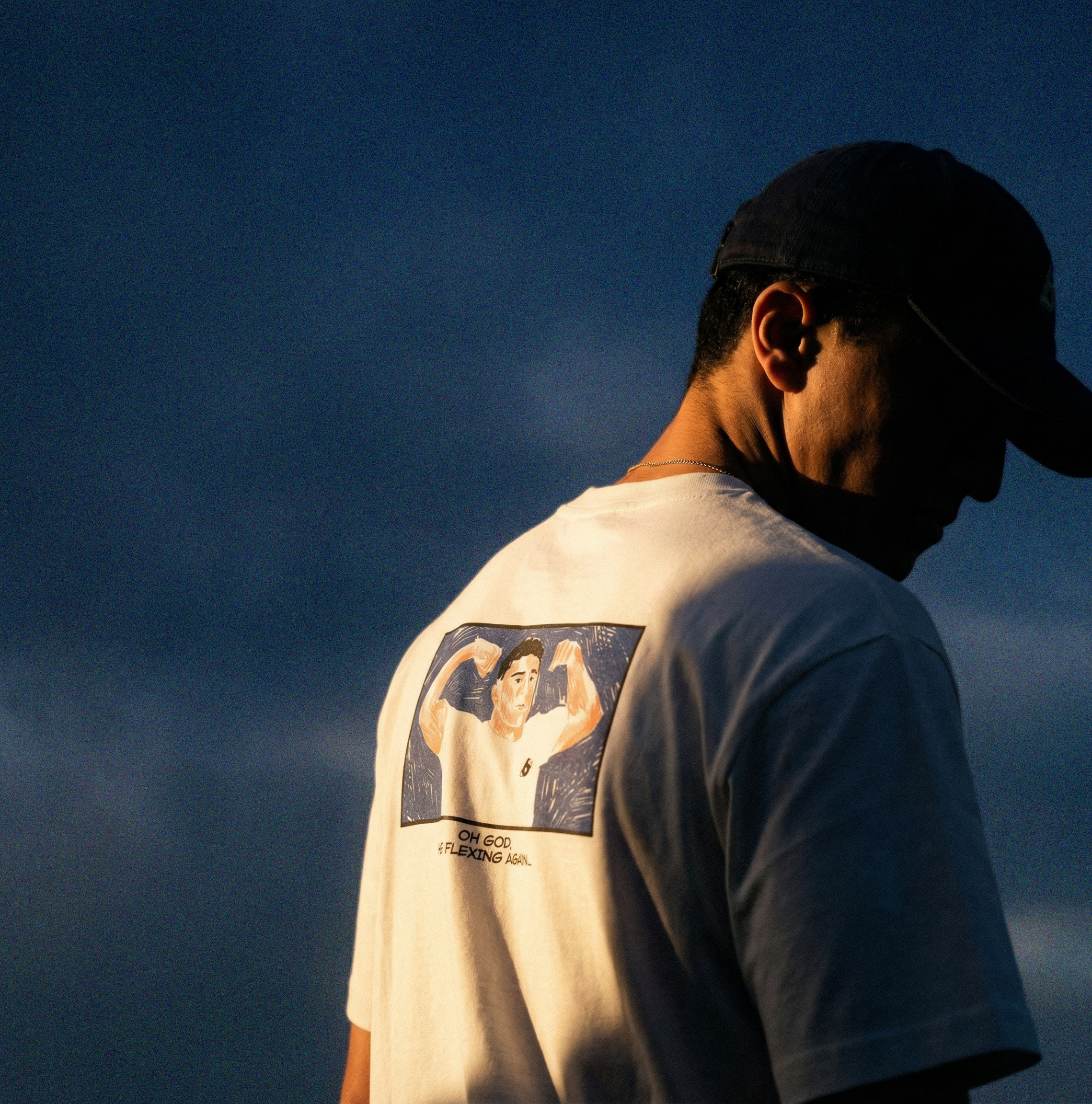 Isack Hadjar Flex T-shirt - Off White