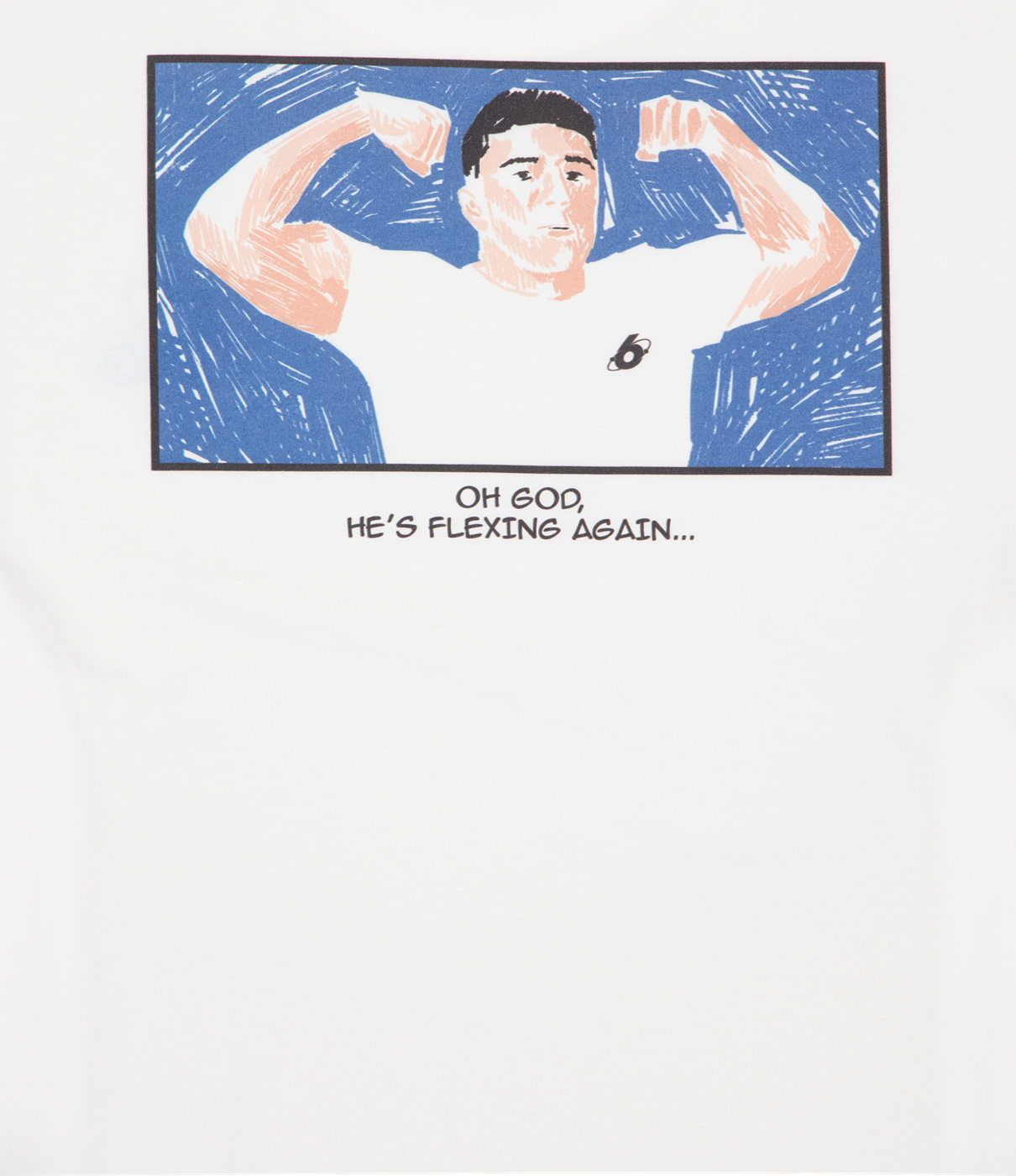 Isack Hadjar Flex T-shirt - Off White