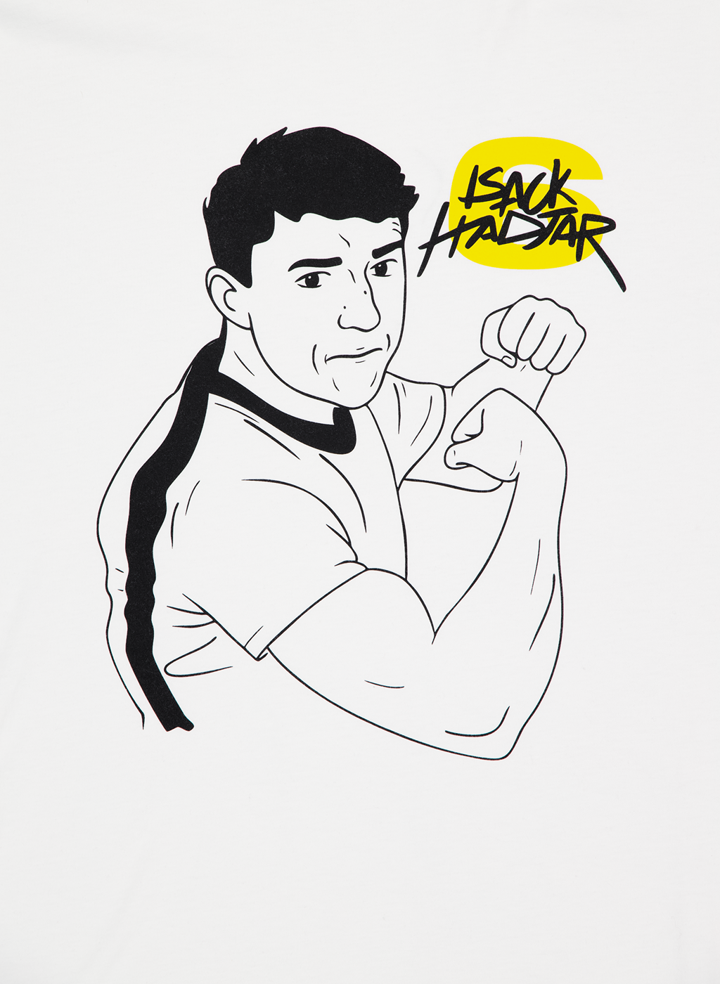 Isack Hadjar Strongman T-shirt - Off White