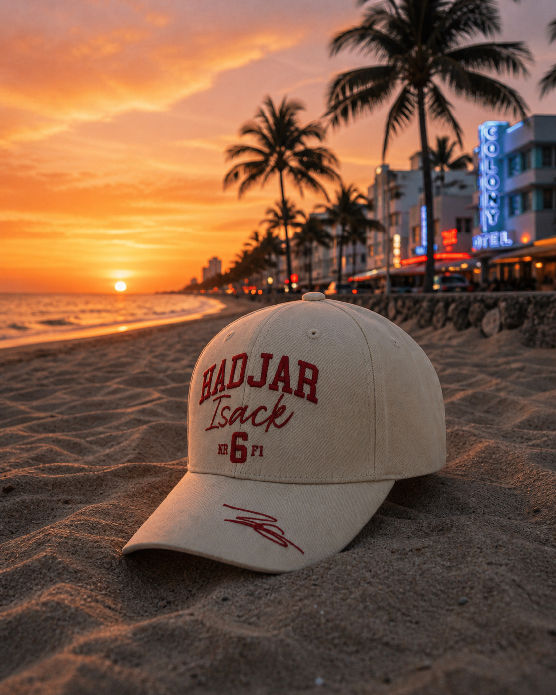 Miami Fan Cap Isack Hadjar – Limited Edition Miami GP 2026