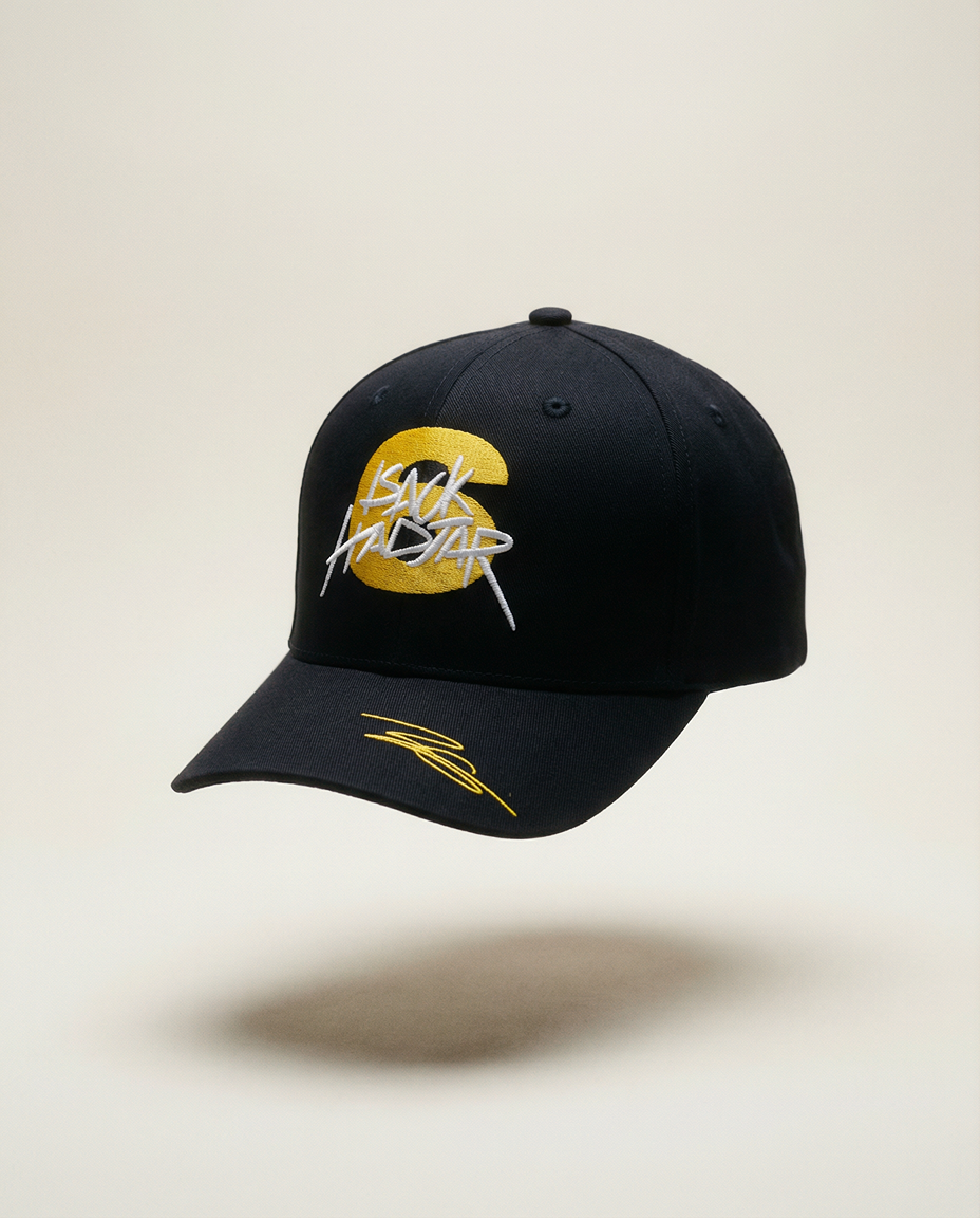 Big 6 Cap - Black - Isack Hadjar