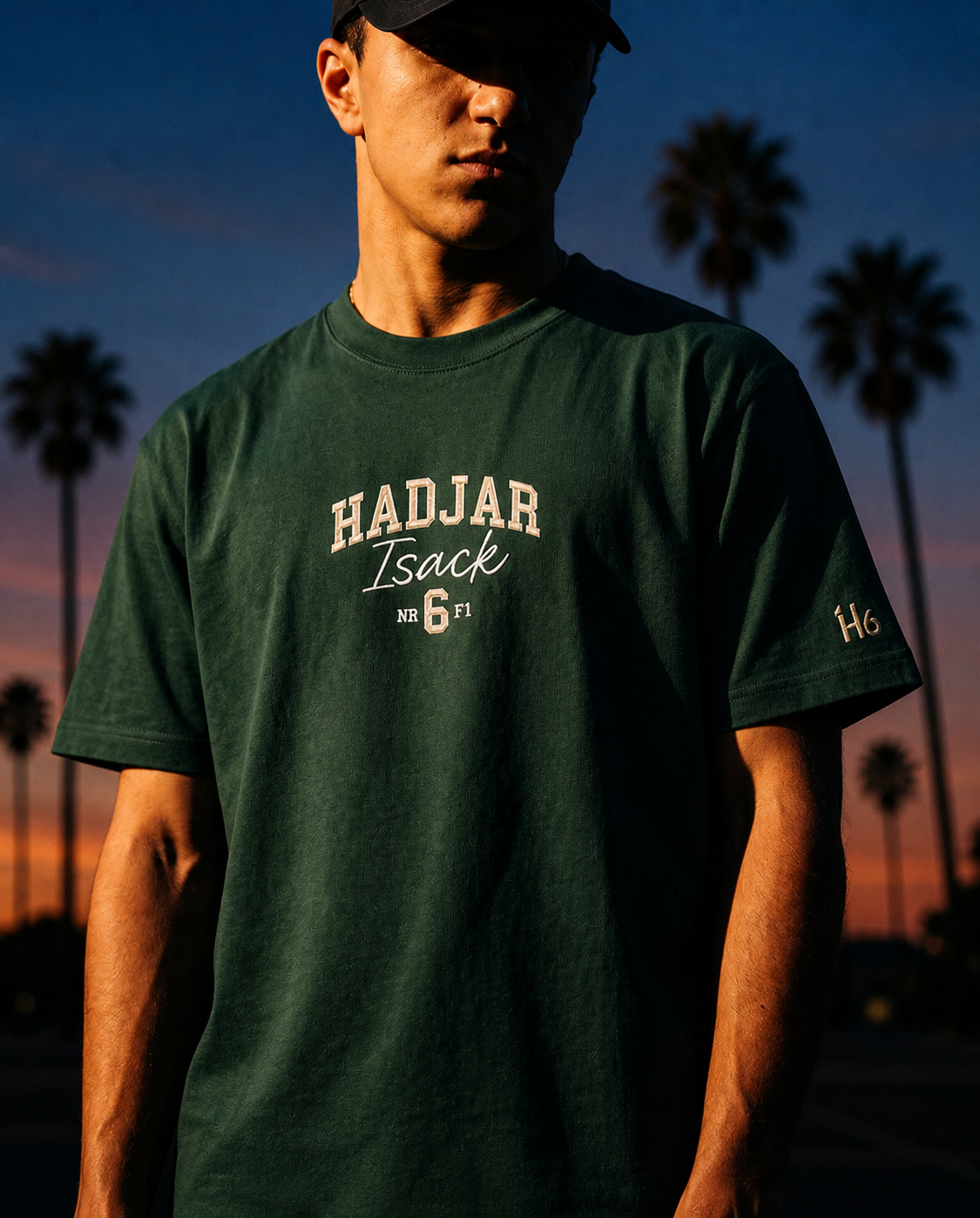 Isack Hadjar Fan Tee - Green