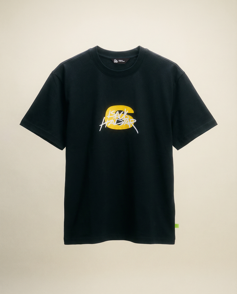 Isack Hadjar Big 6 T-shirt - Black