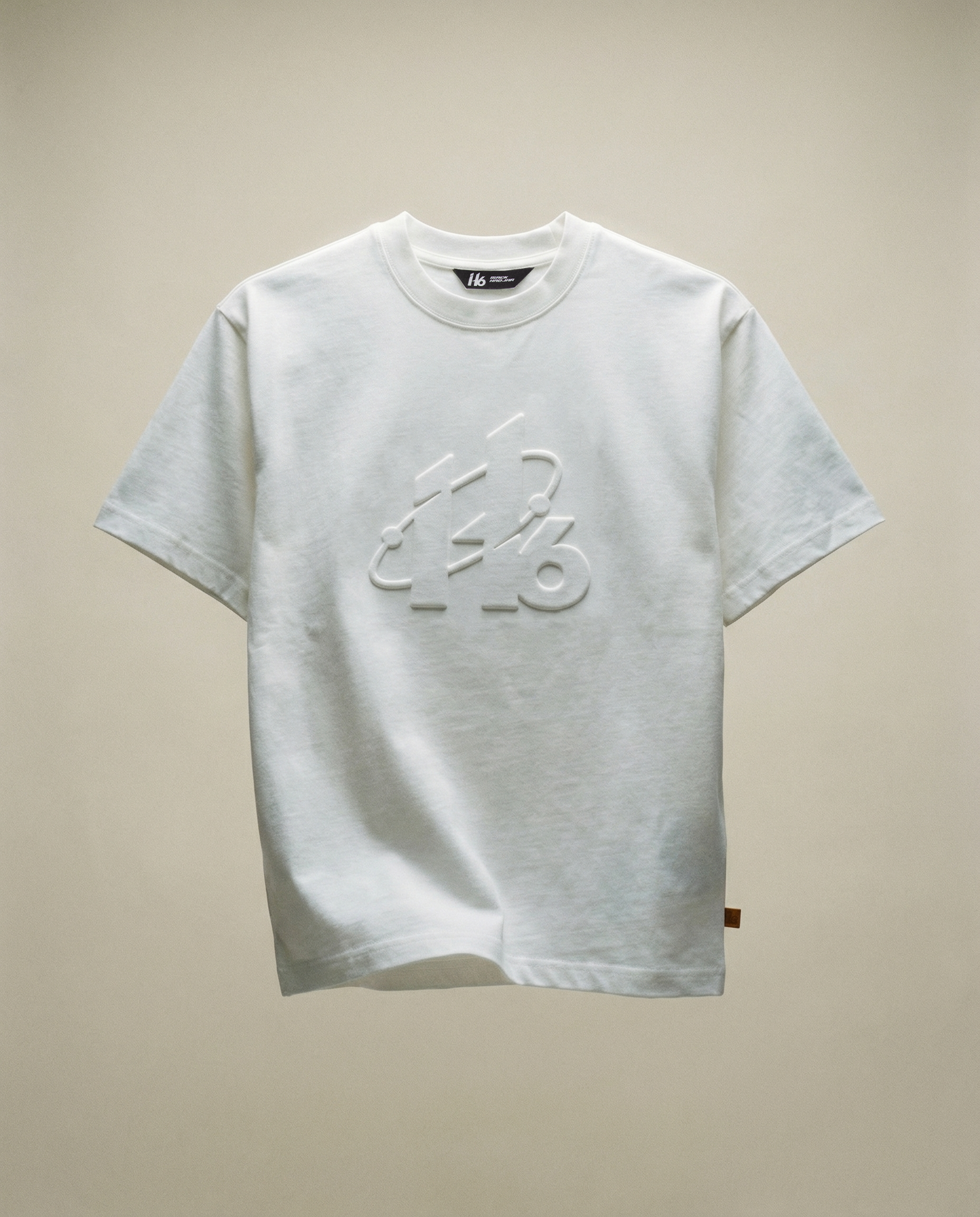 Isack Hadjar IH6 Embossed Logo - Off White